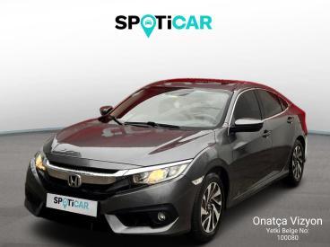 SPOTICAR Honda Civic Sedan 1.6 Dizel (120) Elegance İkinci El Araç - Sedan Dizel Gri - Adana - 1200024299_1