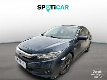 SPOTICAR Honda Civic Sedan 1.6 125 Elegance Eco (y) İkinci El Araç - Sedan Lpg (fabrika çıkışlı) Gri - Samsun - 1200024953_1