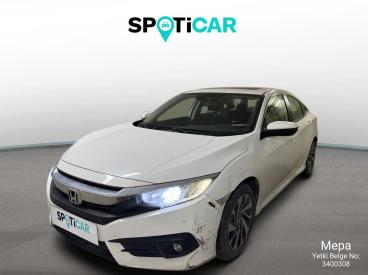 SPOTICAR Honda Civic Sedan 1.6 125 Elegance Eco Ov (y) İkinci El Araç - Sedan Lpg (fabrika çıkışlı) Beyaz - Istanbul - 1200026391_1