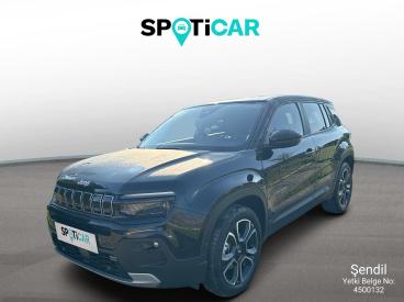 SPOTICAR Jeep Avenger Electric 115kw Summit İkinci El Araç - Suv Elektrik Siyah - Manİsa - 1200021800_1