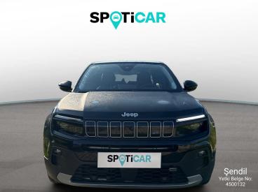 SPOTICAR Jeep Avenger Electric 115kw Summit İkinci El Araç - Suv Elektrik Siyah - Manİsa - 1200021800_2
