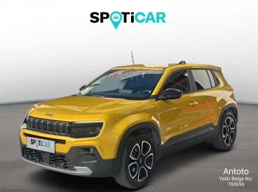 SPOTICAR Jeep Avenger E-hybrid 1.2 Limited İkinci El Araç - Suv Hibrit Sarı - Antalya - 1200026753_1