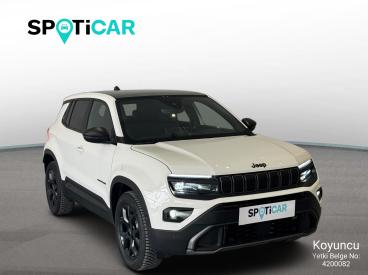 SPOTICAR Jeep Avenger 4xe 1.2 145 Overland İkinci El Araç - Pickup Hibrit Beyaz - Konya - 1200037263_3
