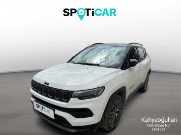 SPOTICAR Jeep Compass 1.5 Hybrid Limited İkinci El Araç - Suv Hibrit Beyaz - Izmir - 1200028307_1