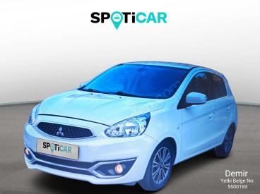 SPOTICAR Mitsubishi Space Star Spacestar 1.2 Intense Cvt İkinci El Araç - Hatchback Benzin Beyaz - Samsun - 1200022927_1