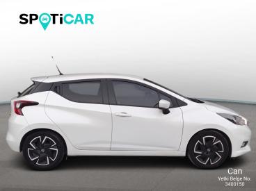 SPOTICAR Nissan Micra 1.0 Ig-t 92 Cvt Tekna İkinci El Araç - Hatchback Benzin Beyaz - Istanbul - 1200036003_4