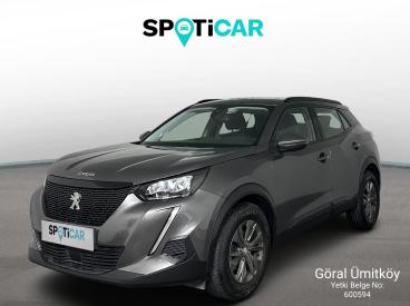 SPOTICAR Peugeot 2008 Active 1.2 Puretech 100 İkinci El Araç - Suv Benzin Gri - Ankara - 1200020835_1