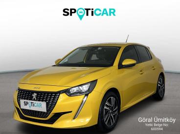 SPOTICAR Peugeot 208 Allure Selection 1.2 Puretech 130 Eat8 İkinci El Araç - Hatchback Benzin Sarı - Ankara - 1200020920_1