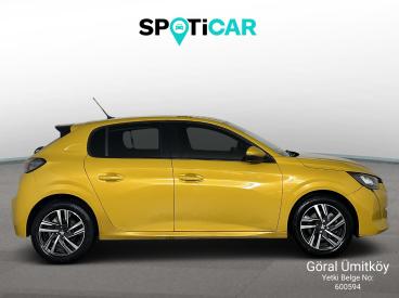 SPOTICAR Peugeot 208 Allure Selection 1.2 Puretech 130 Eat8 İkinci El Araç - Hatchback Benzin Sarı - Ankara - 1200020920_4