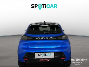SPOTICAR Peugeot 208 E Gt 100kw (gsr) İkinci El Araç - Hatchback Elektrik Mavi - Ankara - 1200020921_5