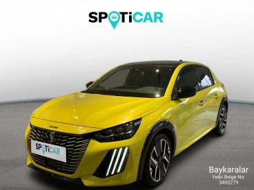 SPOTICAR Peugeot 208 E Gt 100kw İkinci El Araç - Hatchback Elektrik Sarı - Istanbul - 1200023233_1