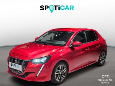 SPOTICAR Peugeot 208 Allure1.2 Puretech 130 Eat8 İkinci El Araç - Hatchback Benzin Kırmızı - Sivas - 1200024305_1