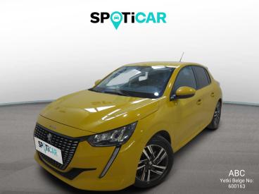SPOTICAR Peugeot 208 Allure Selection 1.2 Puretech 130 Eat8 İkinci El Araç - Hatchback Benzin Sarı - Ankara - 1200025972_1