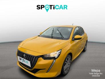 SPOTICAR Peugeot 208 Active 1.5 Bluehdi 130 Eat8 İkinci El Araç - Hatchback Dizel Sarı - Istanbul - 1200026243_1