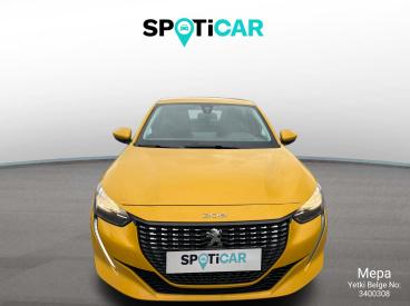 SPOTICAR Peugeot 208 Active 1.5 Bluehdi 130 Eat8 İkinci El Araç - Hatchback Dizel Sarı - Istanbul - 1200026243_2