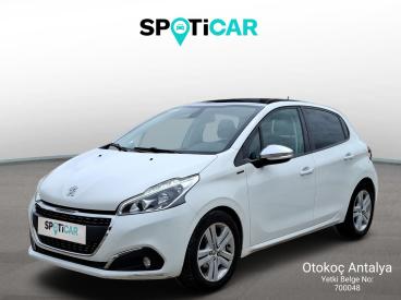 SPOTICAR Peugeot 208 Signature 1.5 Bluehdi 100 İkinci El Araç - Hatchback Dizel Beyaz - Antalya - 1200028027_2