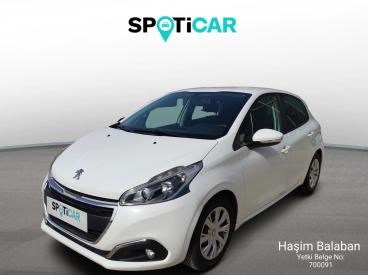 SPOTICAR Peugeot 208 Active 1.2 Puretech 82 Etg5 S&s Fl İkinci El Araç - Hatchback Benzin Beyaz - Antalya - 1200028584_1