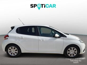 SPOTICAR Peugeot 208 Active 1.2 Puretech 82 Etg5 S&s Fl İkinci El Araç - Hatchback Benzin Beyaz - Antalya - 1200028584_4