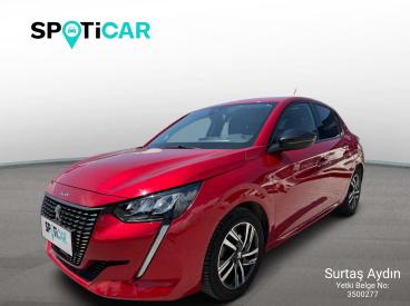 SPOTICAR Peugeot 208 Allure Selection 1.2 Puretech 130 Eat8 İkinci El Araç - Hatchback Benzin Kırmızı - Aydin - 1200030825_1