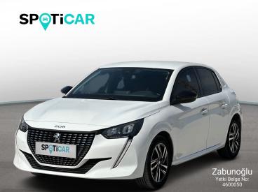 SPOTICAR Peugeot 208 Allure Selection 1.2 Puretech 130 Eat8 İkinci El Araç - Hatchback Benzin Beyaz - Kahramanmaraş - 1200031451_1