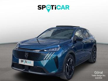 SPOTICAR Peugeot 3008 E Allure 157kw İkinci El Araç - Suv Elektrik Mavi - Ankara - 1200019653_1
