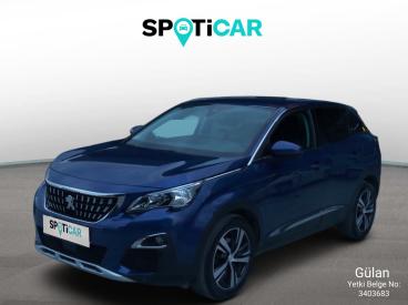 SPOTICAR Peugeot 3008 Allure Dynamic 1.2 Puretech 130 Eat8 İkinci El Araç - Suv Benzin Mavi - İstanbul - 1200024185_1