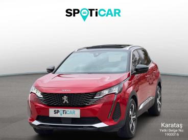 SPOTICAR Peugeot 3008 Allure 1.5 Bluehdİ 130 Hp Eat8 İkinci El Araç - Suv Dizel Kırmızı - Çorum - 1200025518_1