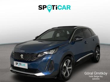 SPOTICAR Peugeot 3008 Allure 1.5 Bluehdi 130 Eat8 İkinci El Araç - Suv Dizel Mavi - Ankara - 1200025876_1