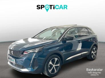 SPOTICAR Peugeot 3008 Allure 1.5 Bluehdİ 130 Hp Eat8 İkinci El Araç - Suv Dizel Mavi - Istanbul - 1200028346_1