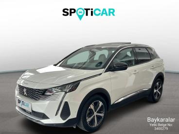 SPOTICAR Peugeot 3008 Allure 1.5 Bluehdİ 130 Hp Eat8 İkinci El Araç - Suv Dizel Beyaz - Istanbul - 1200028389_1