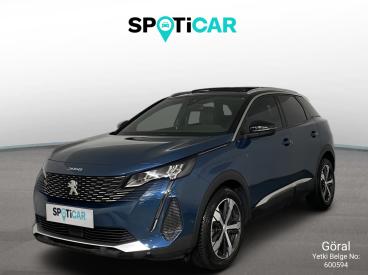 SPOTICAR Peugeot 3008 Allure 1.5 Bluehdi 130 Eat8 İkinci El Araç - Suv Dizel Mavi - Ankara - 1200028717_1