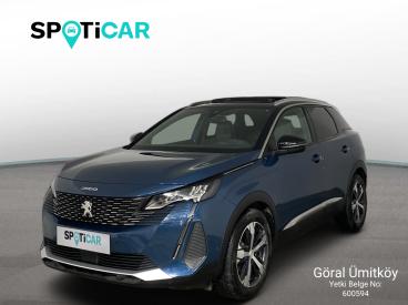 SPOTICAR Peugeot 3008 Allure 1.5 Bluehdi 130 Eat8 İkinci El Araç - Suv Dizel Mavi - Ankara - 1200031575_1