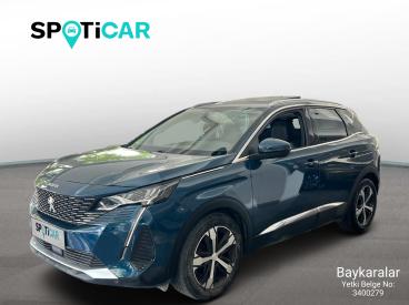 SPOTICAR Peugeot 3008 1.6 Allure Puretech 180 Eat8 8 181 İkinci El Araç - Suv Benzin Mavi - Istanbul - 1200034668_1