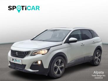 SPOTICAR Peugeot 3008 1.6 Allure Puretech 180 Eat8 8 181 İkinci El Araç - Suv Benzin Beyaz - Eskişehir - 1200037255_1