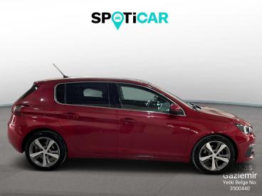SPOTICAR Peugeot 308 Allure 1.6 Bluehdi 120 Eat6 İkinci El Araç - Hatchback Dizel Kırmızı - İzmİr - 1200021258_4