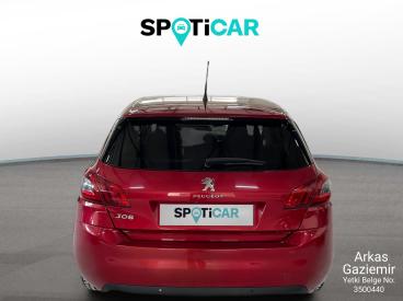 SPOTICAR Peugeot 308 Allure 1.6 Bluehdi 120 Eat6 İkinci El Araç - Hatchback Dizel Kırmızı - İzmİr - 1200021258_5