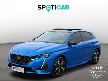 SPOTICAR Peugeot 308 1.2 Gt Eat8 İkinci El Araç - Hatchback Benzin Mavi - Gazİantep - 1200023819_1