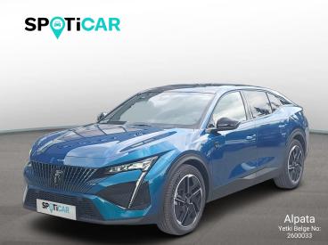 SPOTICAR Peugeot 408 Gt 1.2 Puretech 130 Eat8 İkinci El Araç - Suv Hibrit Mavi - Eskişehir - 1200033632_1