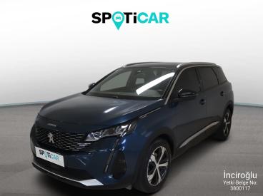 SPOTICAR Peugeot 5008 Allure 1.5 Bluehdi 130 Eat8 İkinci El Araç - Suv Dizel Mavi - Kayseri - 1200022275_1