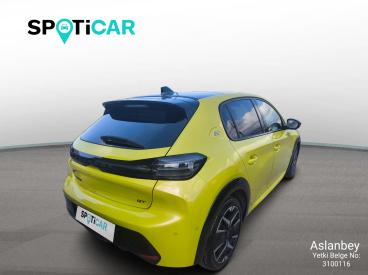 SPOTICAR Peugeot 208 E-208 Gt İkinci El Araç - Hatchback Elektrik Sarı - Hatay - 1200036576_5