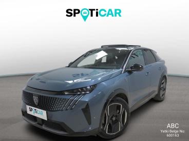 SPOTICAR Peugeot 3008 E-3008 Gt 157 Kw (2025) İkinci El Araç - Suv Elektrik Mavi - Ankara - 1200024563_1