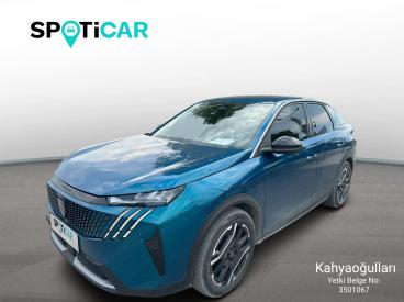 SPOTICAR Peugeot 3008 E-3008 Allure 157kw (yeni) İkinci El Araç - Suv Elektrik Mavi - Izmir - 1200031345_1