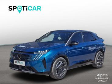SPOTICAR Peugeot 3008 E-3008 Gt 157 Kw (2025) İkinci El Araç - Suv Elektrik Mavi - Eskişehir - 1200035602_1