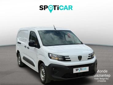 SPOTICAR Peugeot Partner Van Uzun Comfort 1.5 Bluehdi 100 İkinci El Araç -  Dizel Beyaz - Gazİantep - 1200028792_3
