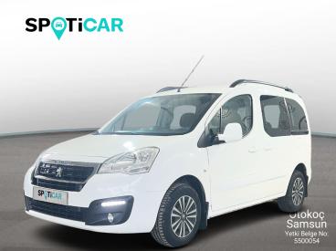 SPOTICAR Peugeot Partner Teepe Active 1.6 Hdi (90) İkinci El Araç -  Dizel Beyaz - Samsun - 1200030907_1