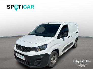 SPOTICAR Peugeot Partner Van Uzun Comfort 1.5 Bluehdi 100 S&s İkinci El Araç -  Dizel Beyaz - Izmir - 1200033731_1