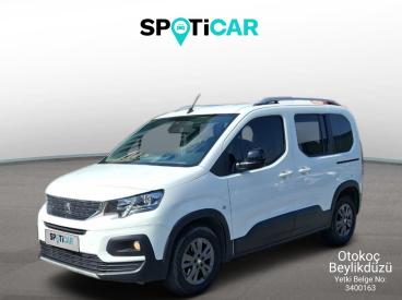 SPOTICAR Peugeot Rifter Allure 1.5 Bluehdi 100 İkinci El Araç -  Dizel Beyaz - İstanbul - 1200028119_1