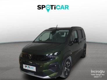 SPOTICAR Peugeot Rifter Allure 1.5 Bluehdi 130 6mt İkinci El Araç -  Dizel Yeşil - Kayseri - 1200029412_1