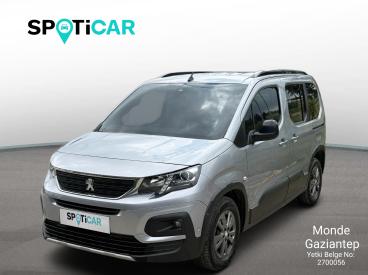 SPOTICAR Peugeot Rifter Allure 1.5 Bluehdi 130 6mt İkinci El Araç -  Dizel Gri - Gazİantep - 1200030847_1