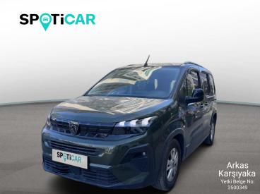 SPOTICAR Peugeot Rifter Allure 1.5 Bluehdi 130 6mt İkinci El Araç -  Dizel Yeşil - İzmİr - 1200033038_3